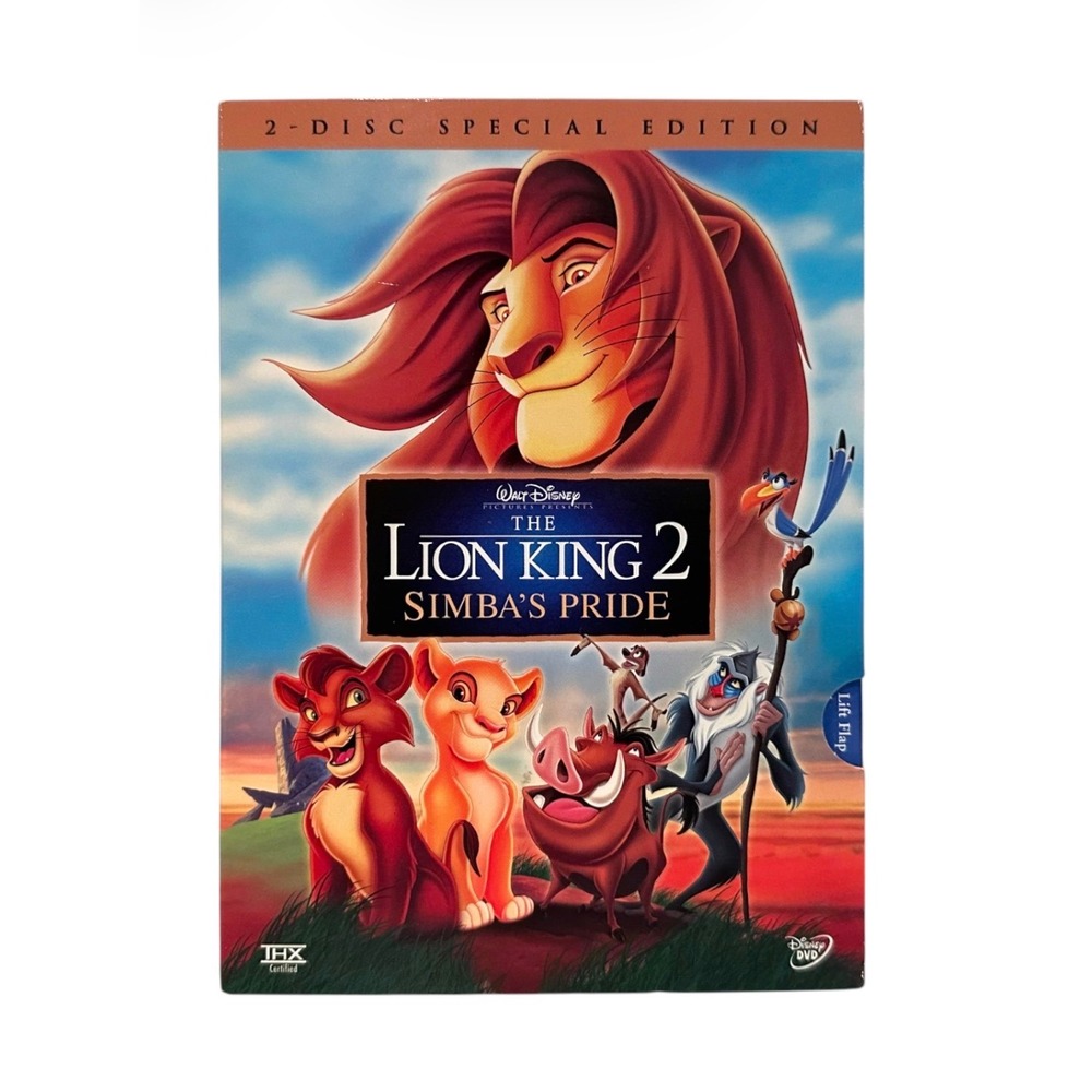 Disney Lion King 2 Simba's Pride DVD 2-Disc Special Edition Complete Slipcover
